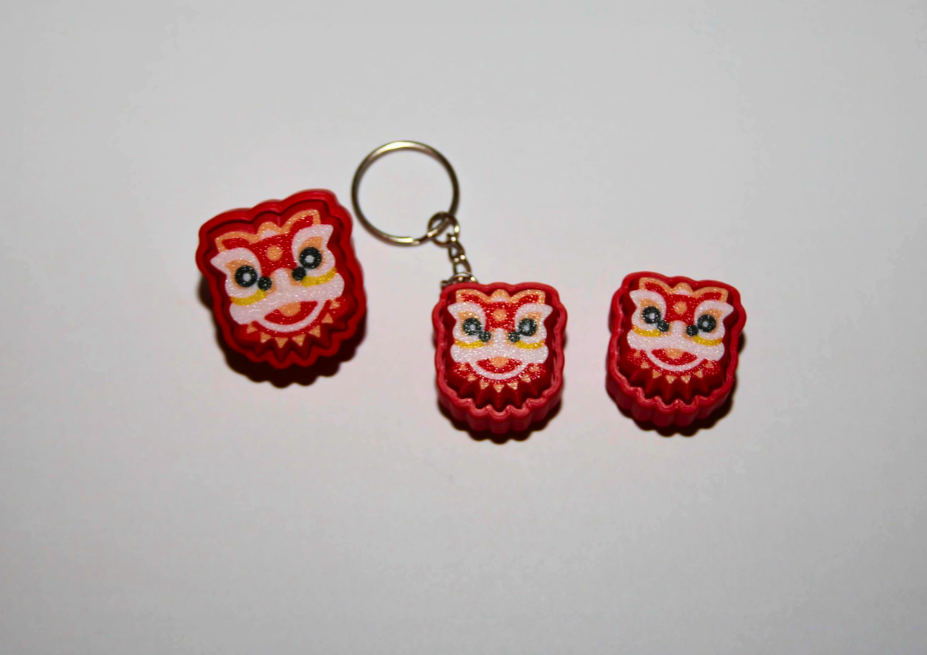 Fidget Lion Head Mechanical Clicker