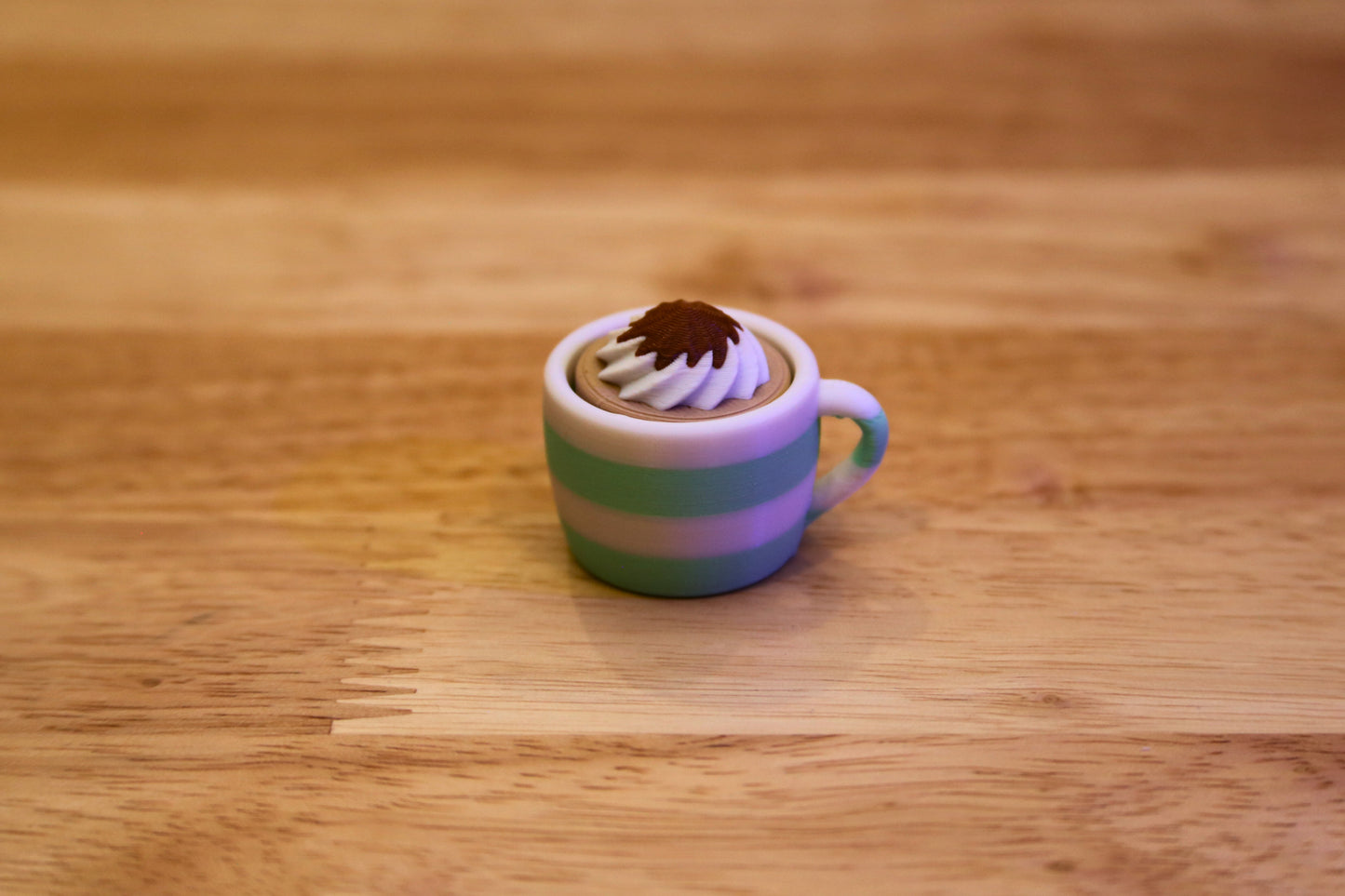Fidget Hot Coffee Mugs, Mechanical Keyboard Clicker, 3D Printed Fun Toys