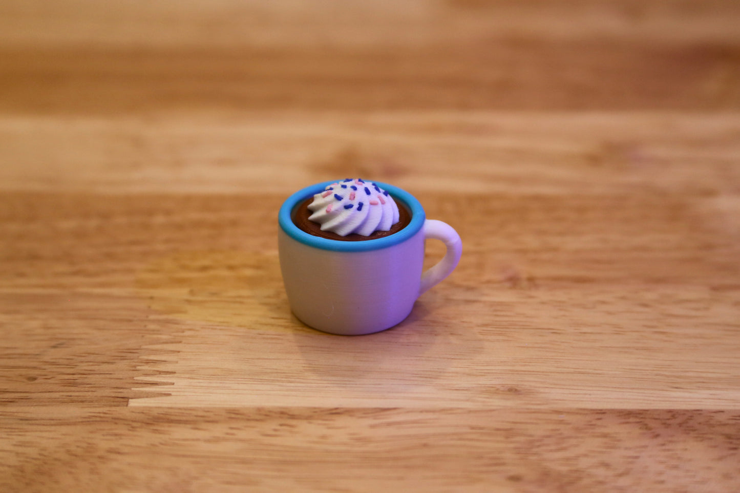 Fidget Hot Coffee Mugs, Mechanical Keyboard Clicker, 3D Printed Fun Toys