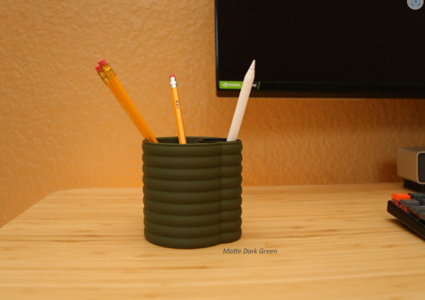 Office cloud Pencil Holder, 3D printed Office Desk Organizer