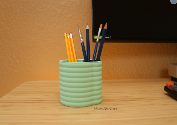 Office cloud Pencil Holder, 3D printed Office Desk Organizer