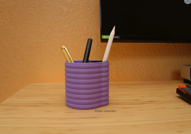 Office cloud Pencil Holder, 3D printed Office Desk Organizer